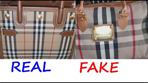 burberry touch real vs fake|how to authenticate burberry bag.